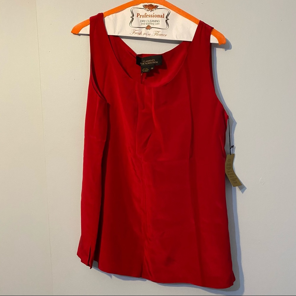 NWT 100% Silk Top